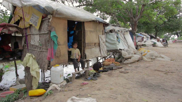Slums At Phnom Penh City Dumping Area 49