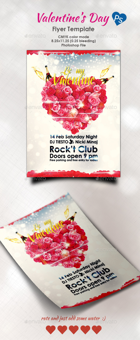 Valentine's Day - Flyers Print Templates