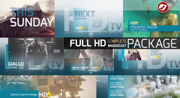 HDtv Complete Broadcast - VideoHive 10041135