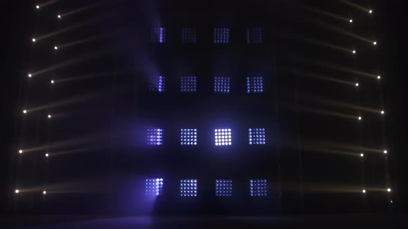 Stage with Spot Lighting, Shining Empty Scene for Holiday Show, Award Ceremony or Advertising on the alt