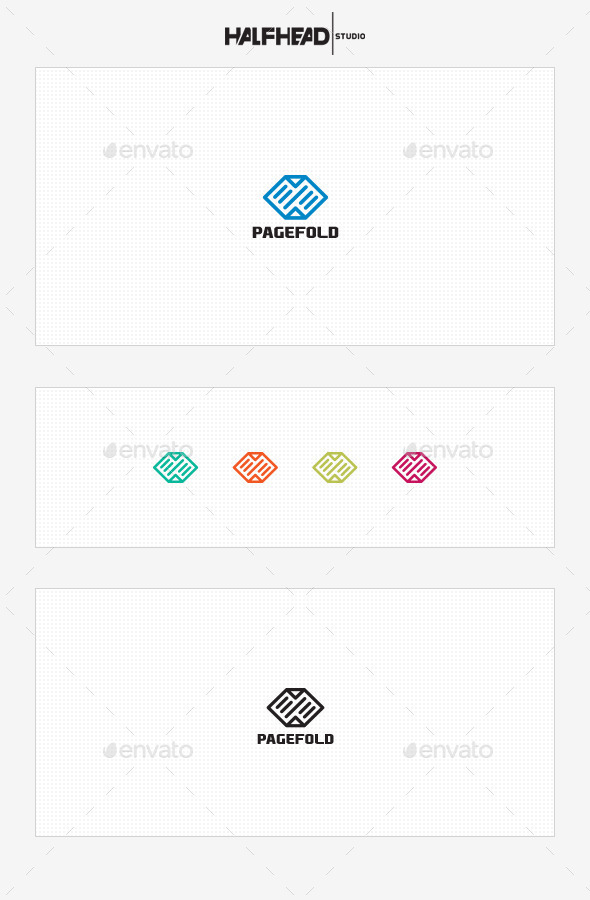 PageFold Logo Template - Symbols Logo Templates