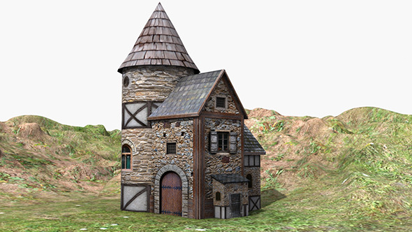 Medieval House - 3Docean 10022310
