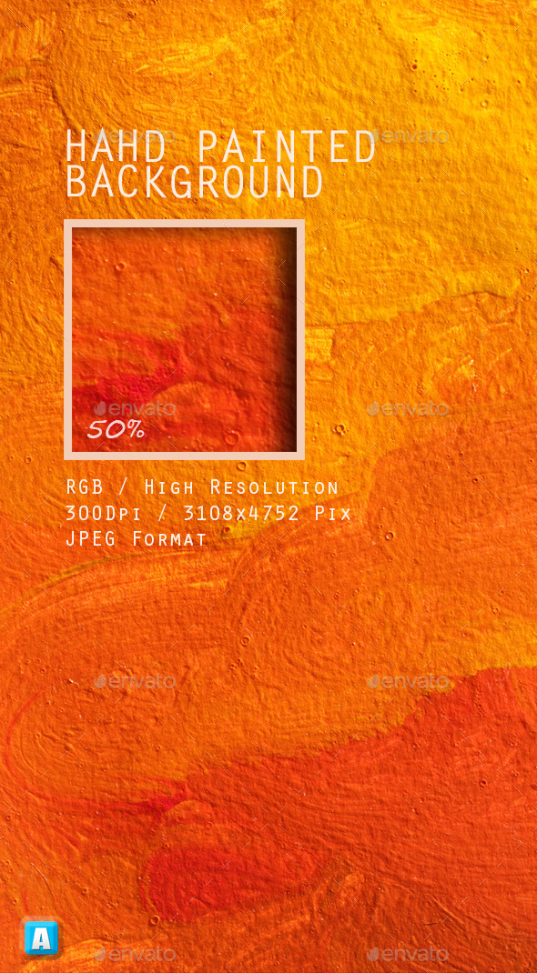 Hand Painted Background 0017 - Art Textures