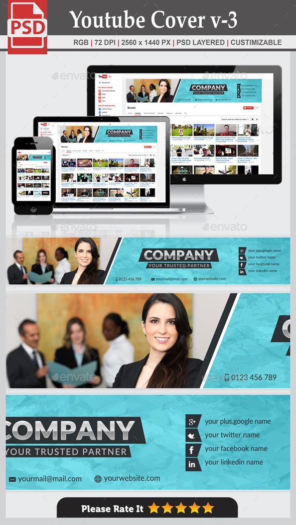 Youtube Cover v-3 - YouTube Social Media