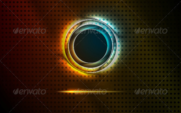 Futuristic Gate, Entrance - Abstract Conceptual