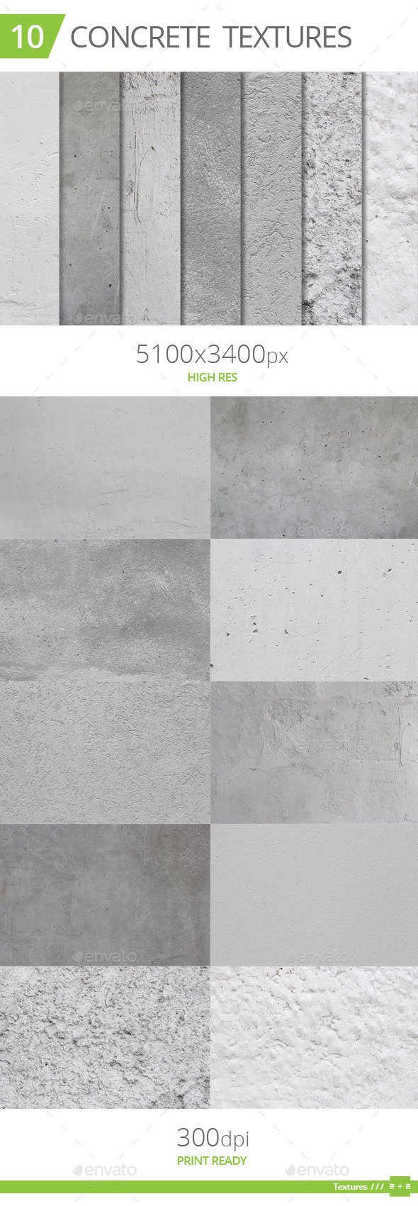 10 Concrete Textures - Concrete Textures