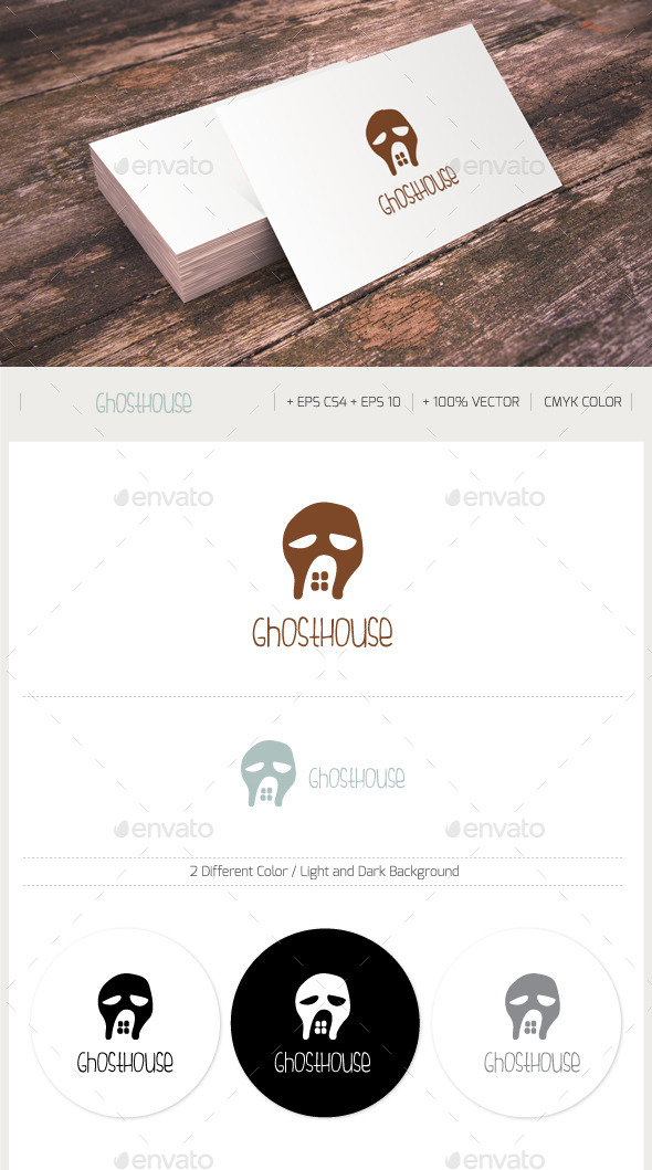 GhostHouse - Buildings Logo Templates