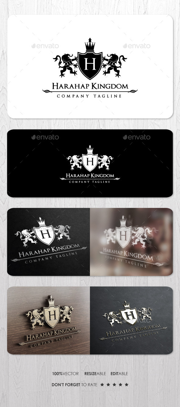 Heraldic Logo - Crests Logo Templates