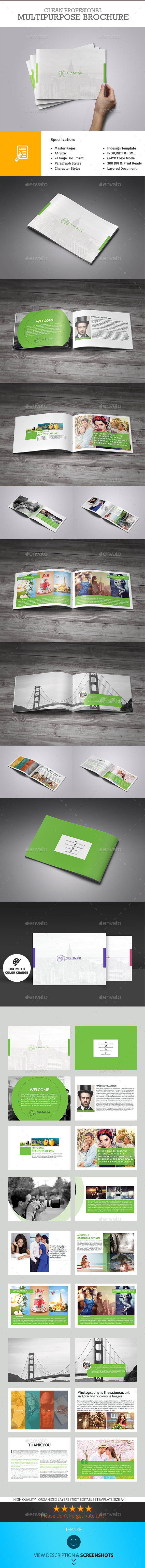 Multipurpose Portfolio Brochure - Portfolio Brochures