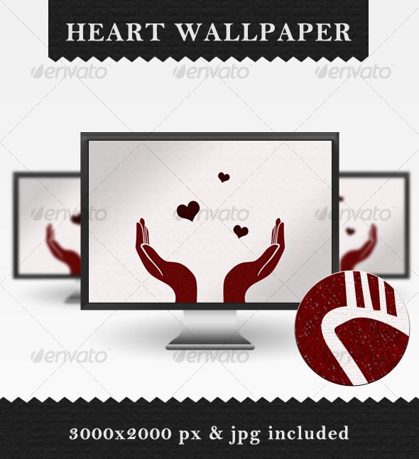 Heart Wallpaper - Backgrounds Graphics