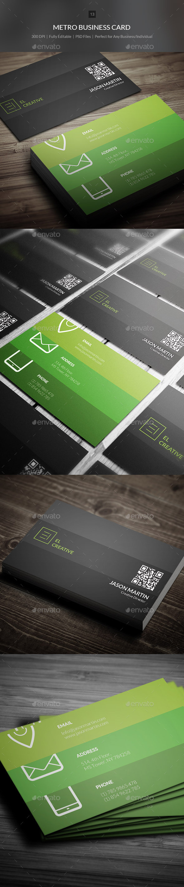 Metro Business Card - 13 - Creative Business Cards