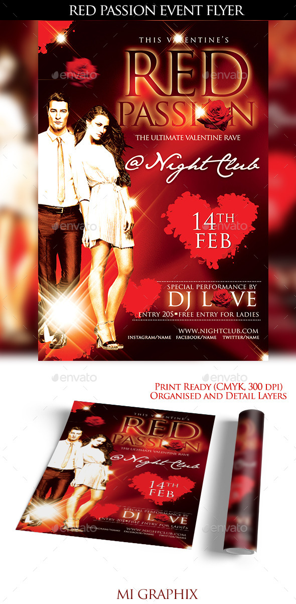 Red Passion - Clubs & Parties Events