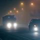 Fog Night Traffic in City 01 - VideoHive Item for Sale