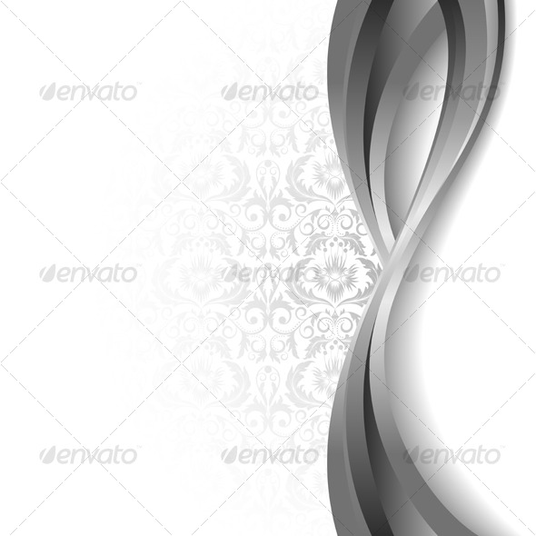 White and silver background - Backgrounds Decorative
