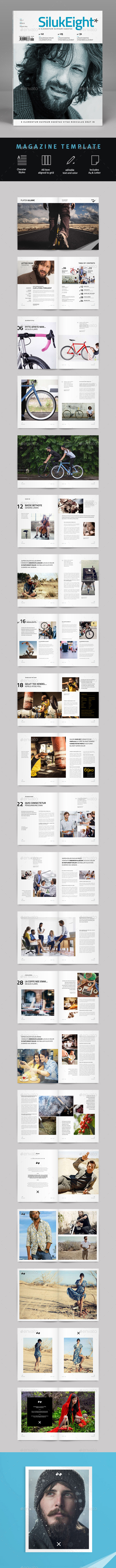 Magazine Template - Magazines Print Templates