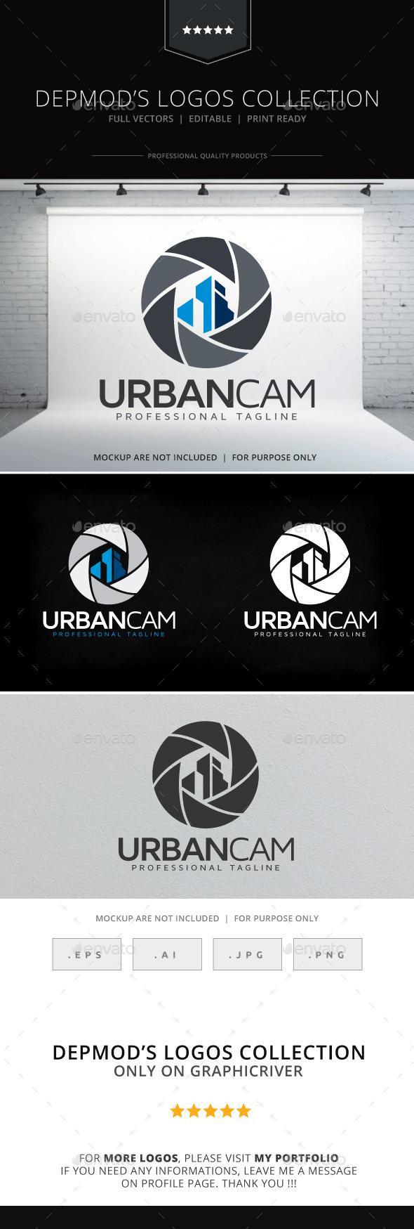Urban Cam Logo - Objects Logo Templates