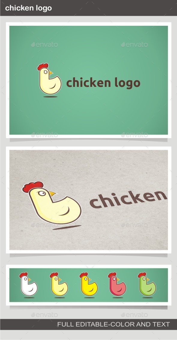 Chicken Logo - Animals Logo Templates