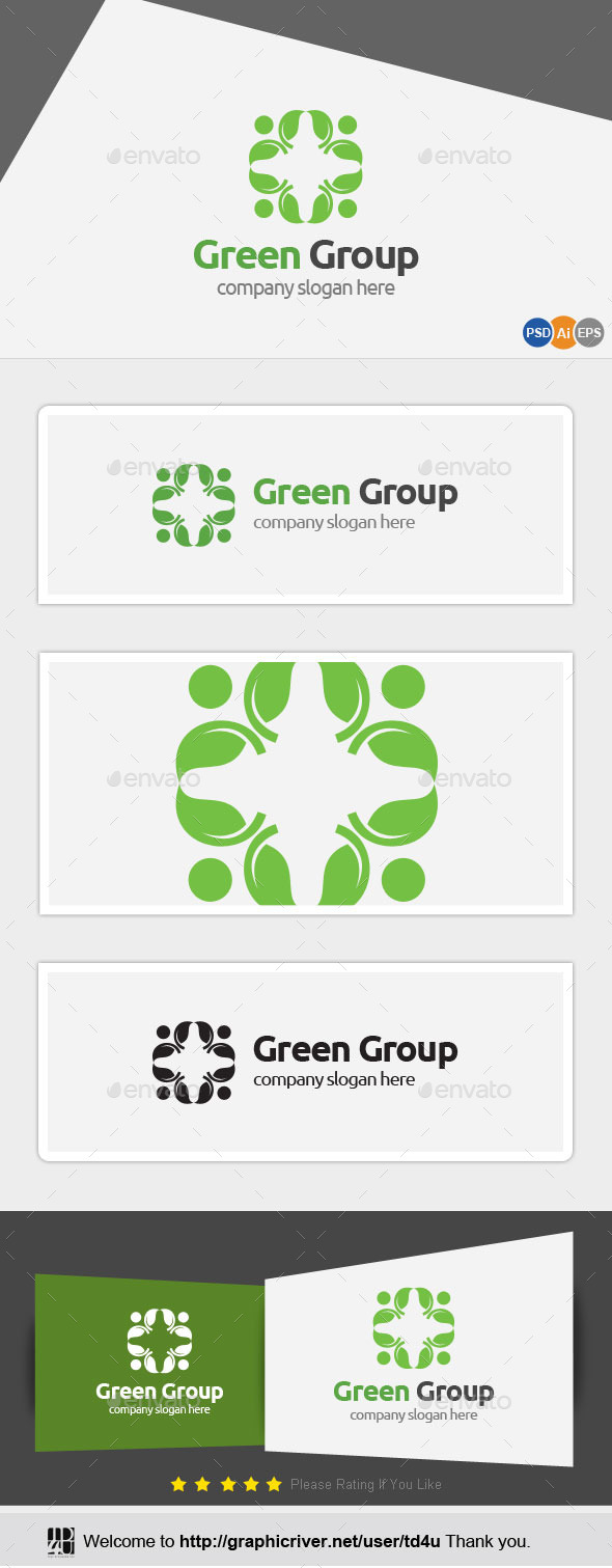 Green Group - Abstract Logo Templates