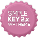 SimpleKey - One Page Portfolio WordPress Theme