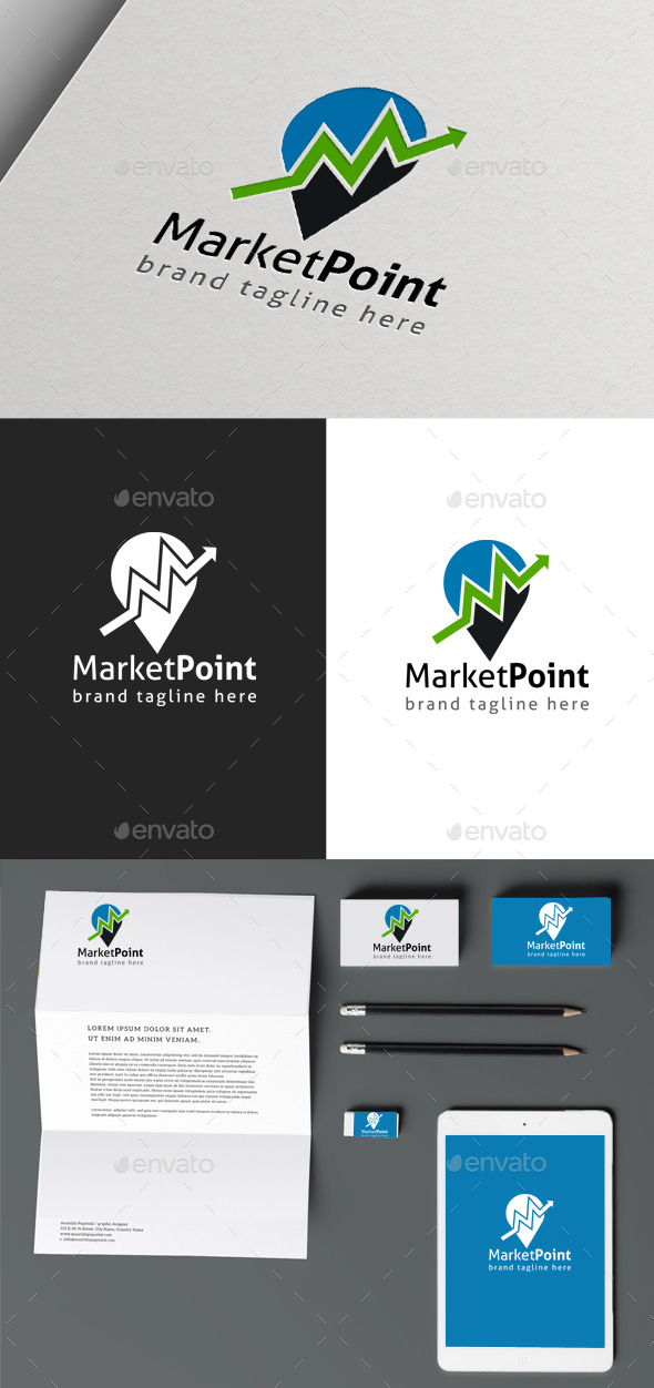 Marketing Point - Objects Logo Templates