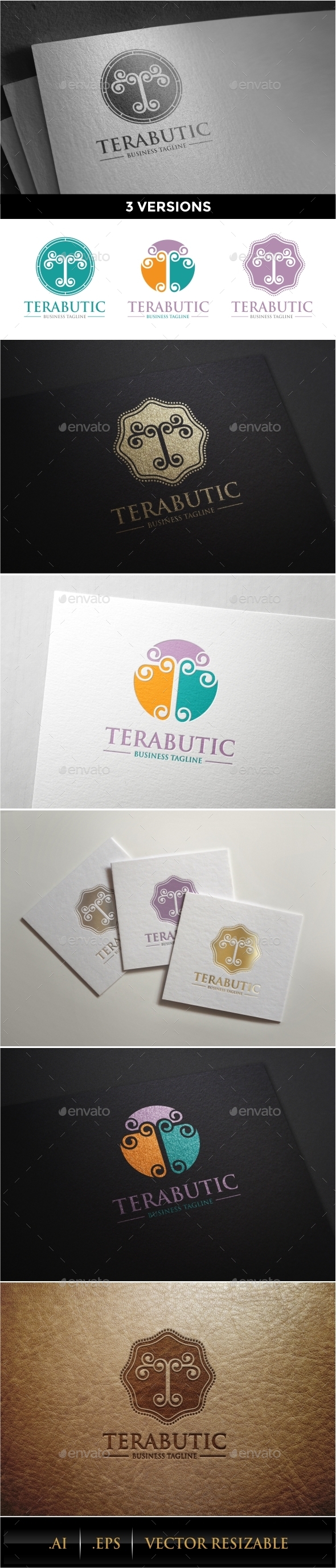 T Letter Logo Template - Letters Logo Templates