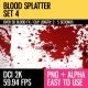 Blood Splatter (HD Set 3)