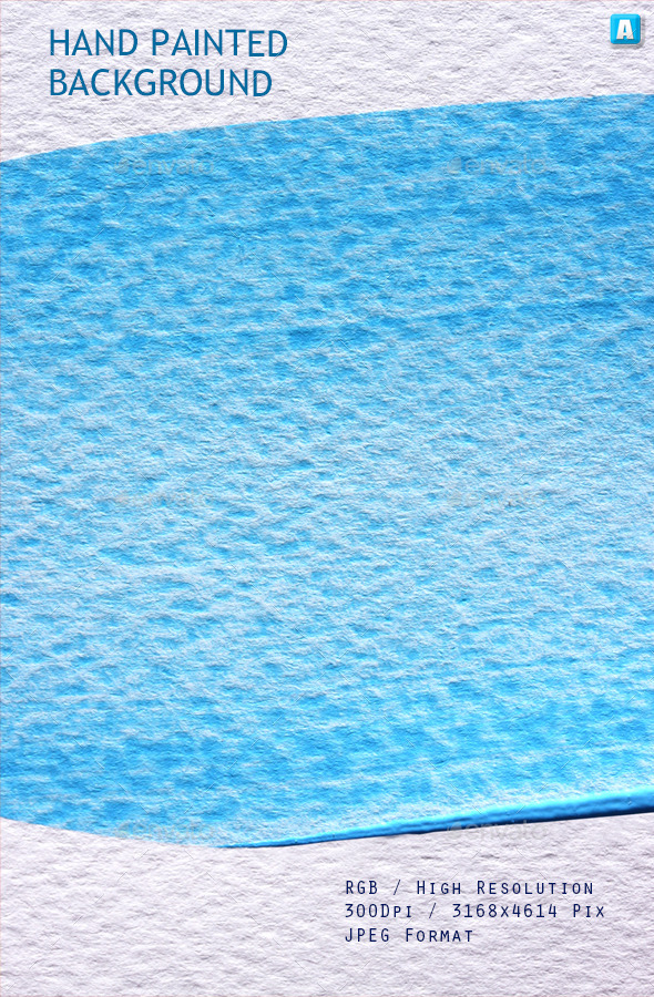 Hand Painted Background 0039 - Paper Textures