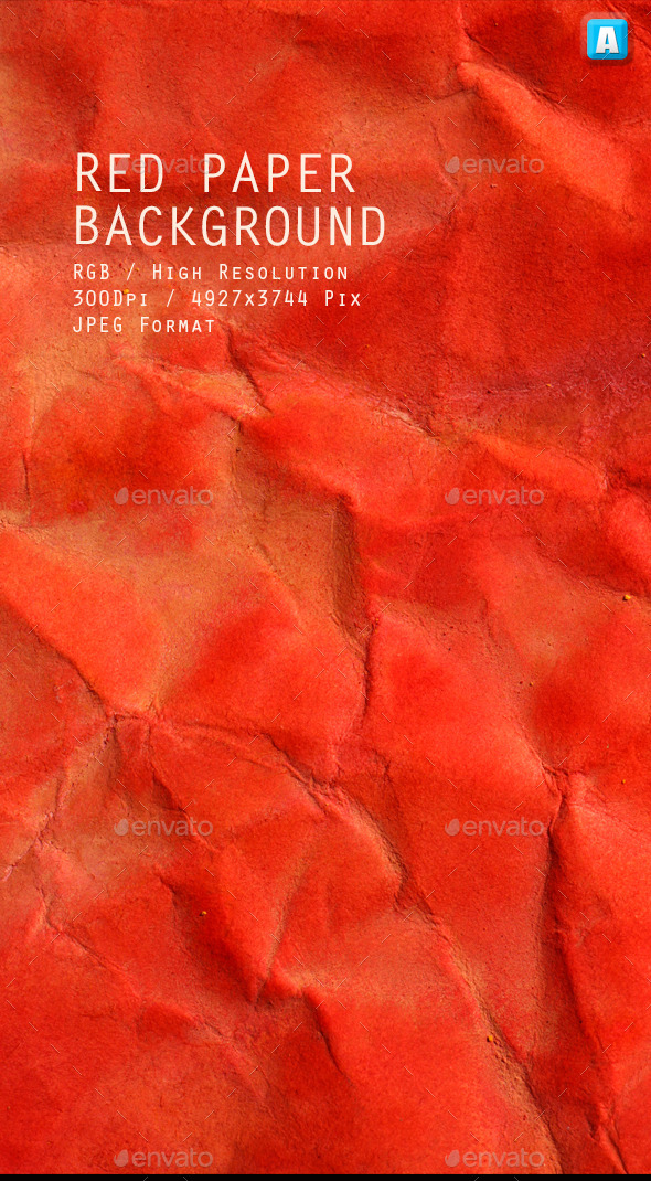 Red Paper Texture 0040 - Paper Textures