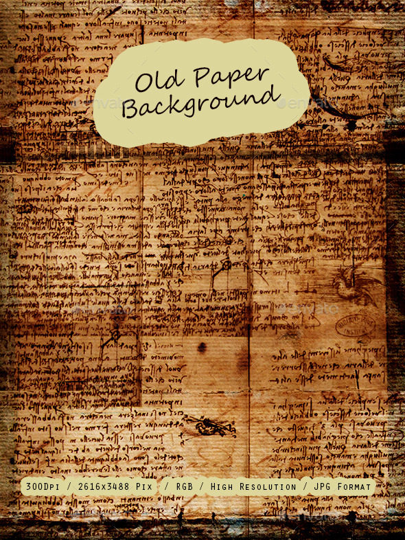Vintage Old Paper Texture 0045 - Art Textures