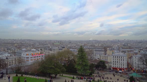 Panorama Of The City Of Paris  alt