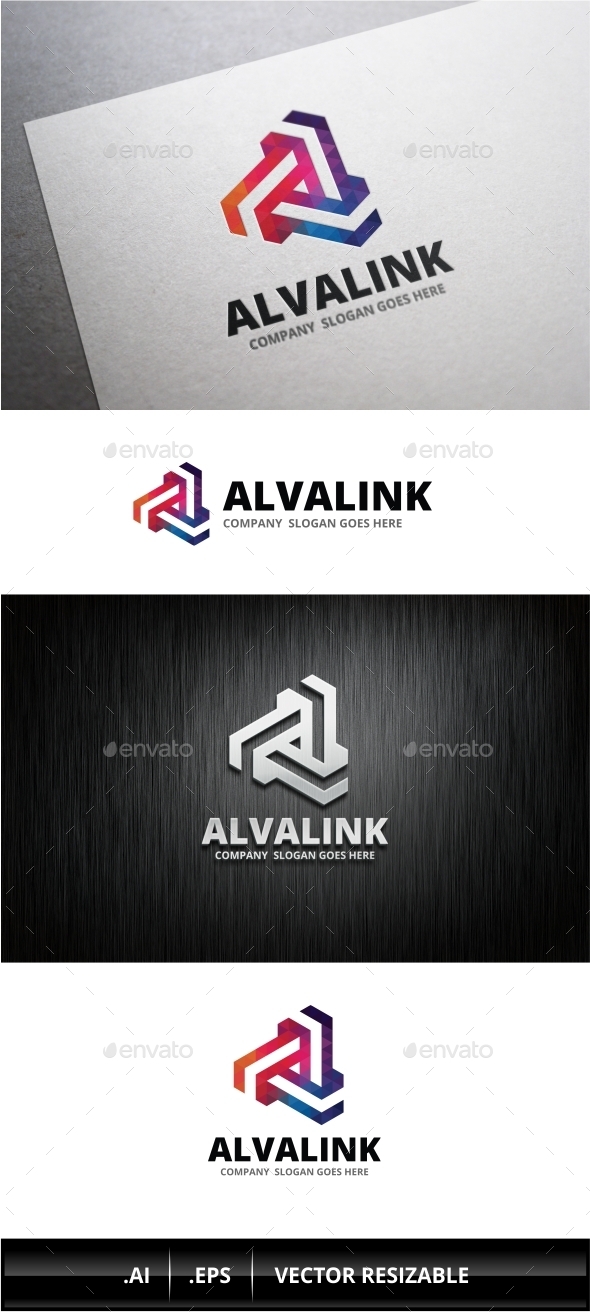 Abstract A Letter Logo - Letters Logo Templates