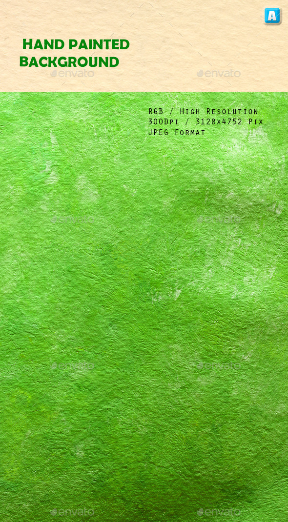Hand Painted Background 0043 - Art Textures