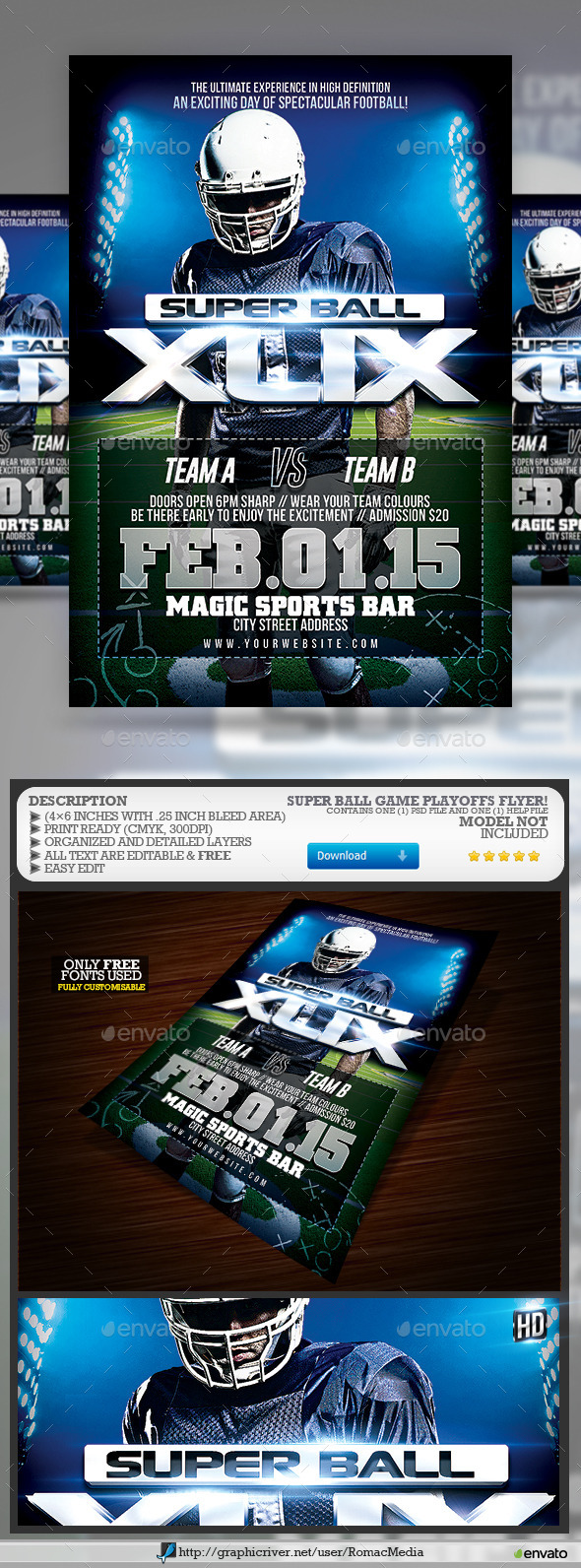 Super Ball Playoffs Game - Sports Events