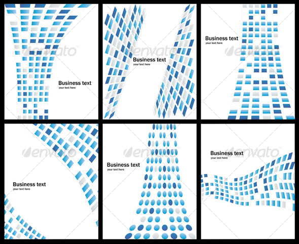 Business abstract background collection - Backgrounds Decorative