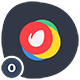Short Particle Logo - 3