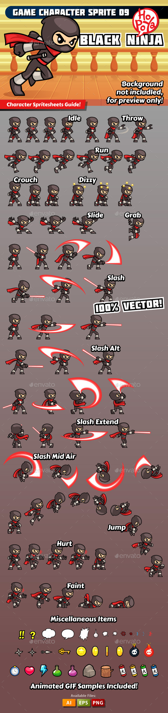 Game Character Sprite 09 - Sprites Game Assets