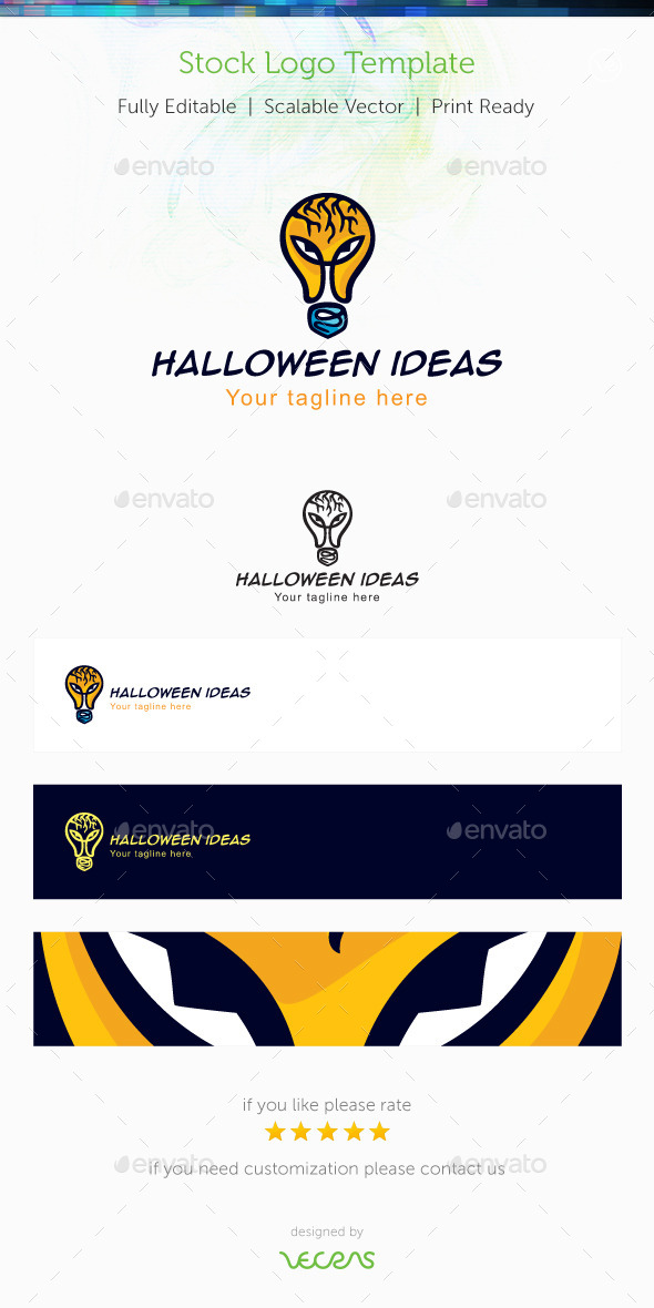 Halloween Ideas Stock Logo Template - Objects Logo Templates