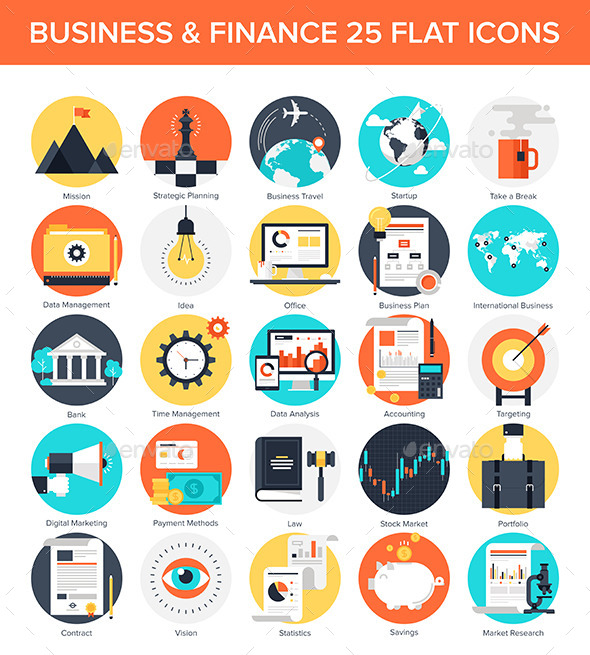 Business and Finance - Business Icons