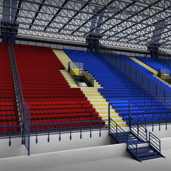 Stadium Tribune High - 3DOcean Item for Sale