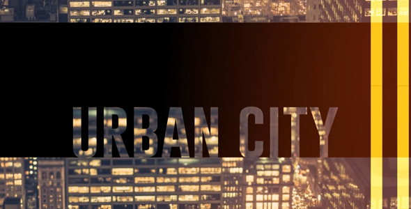 Urban City - VideoHive 8609509