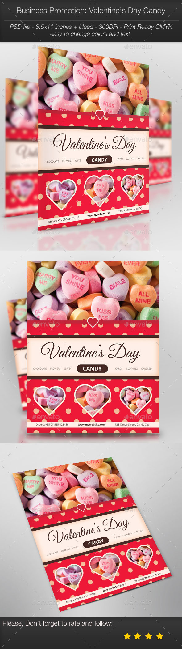 Business Promotion: Valentine’s Day Candy - Holidays Events