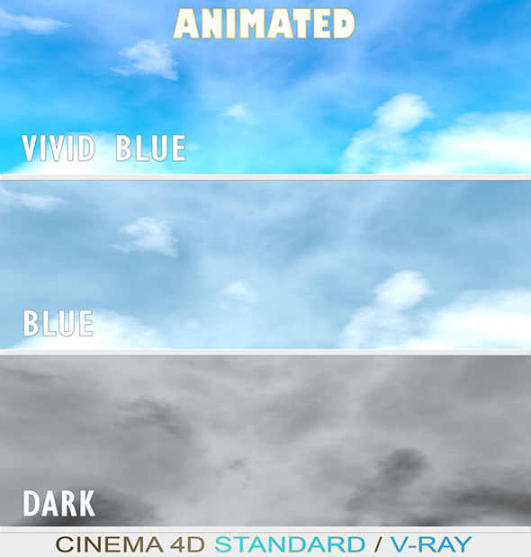 Animated Skies - 3Docean 10132365