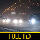 Snowy Night Street Traffic 01 - VideoHive Item for Sale