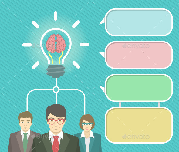Business Idea Infographics Elements - Concepts Business