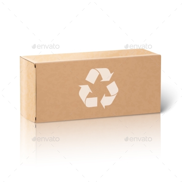 Realistic Blank Package - Man-made Objects Objects