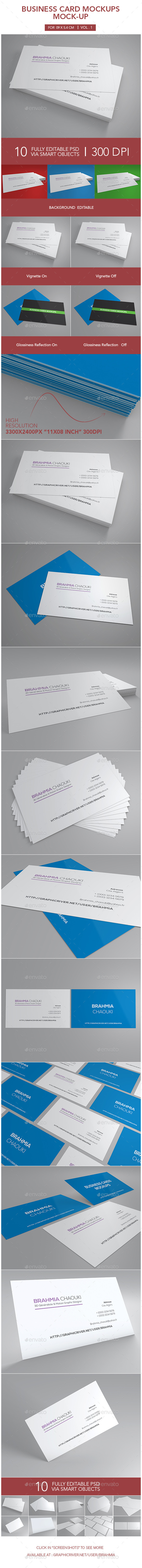 Business Card Mockups - Business Cards Print