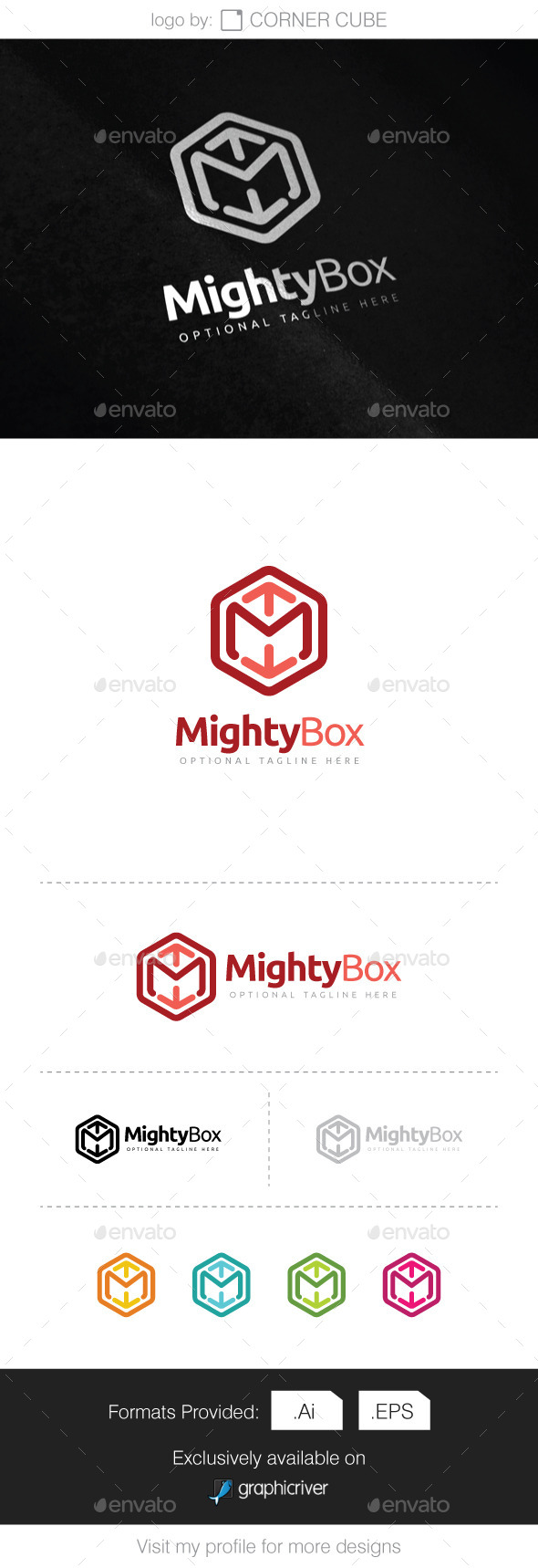 Mighty Box Logo - Logo Templates