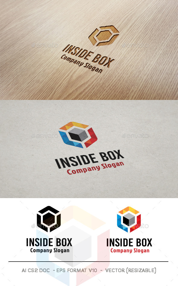 Inside Box Logo - Abstract Logo Templates