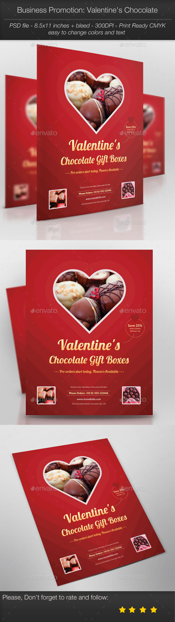 Business Promotion: Valentine's Chocolate - Holidays Events