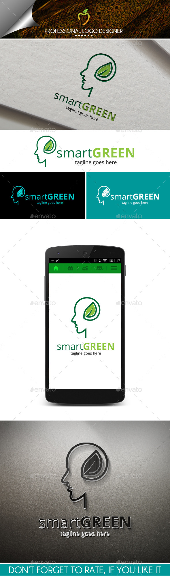Smart Green Logo - Humans Logo Templates
